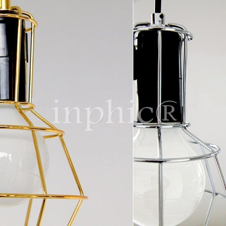 INPHIC-工業風復古吊燈北歐風格創意燈美式鄉村吊燈吧檯燈 餐廳燈具 金色