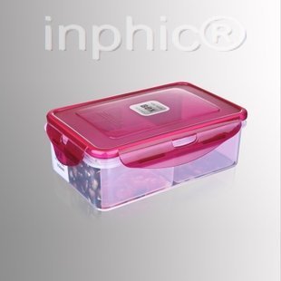 INPHIC-內格保鮮盒 3格 密封保鮮盒長方形保鮮盒 5個一包裝