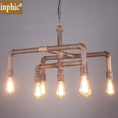 INPHIC-美式loft水管吊燈復古吊燈 客廳餐廳酒吧飯店吊燈 創意個性燈