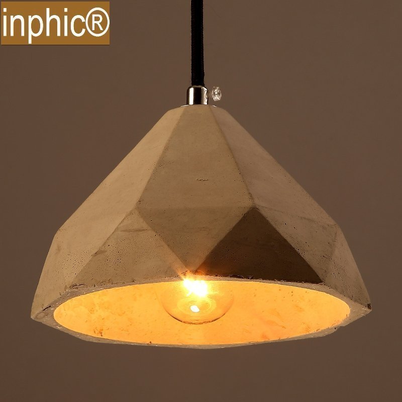 INPHIC-設計藝術吊燈簡約創意個性餐廳吧臺咖啡店水泥吊燈