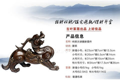 INPHIC-開運 精品開光純銅貔貅擺件大型招財旺財貔貅裝飾工藝品擺設開業禮品