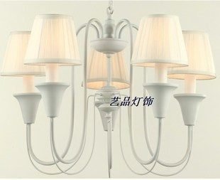 INPHIC-藝品歐式吊燈 簡約地中海田園客廳餐廳臥室鐵藝燈具