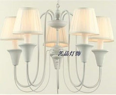 INPHIC-藝品歐式吊燈 簡約地中海田園客廳餐廳臥室鐵藝燈具