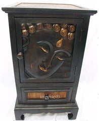 INPHIC-宗教 東南亞 家居 飾品 泰式酒店 會所 木雕 小傢俱 櫃子 單佛臉