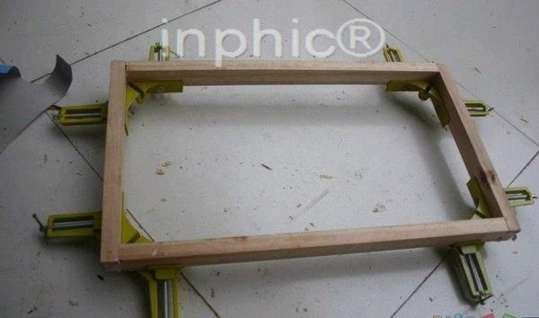 INPHIC-加固型直角夾木工夾90角夾 固定夾具 夾子 直角夾 1包4個