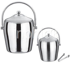 INPHIC-加厚不鏽鋼冰桶 保溫紅酒冰塊桶 香檳桶 酒吧用具 1L/2L