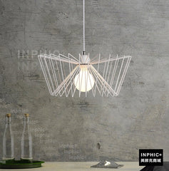 INPHIC-燈具 美式鄉村現代簡約客廳餐廳酒吧臺服裝店創意鐵藝鳥籠吊燈