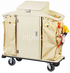 INPHIC-客房服務車 客房手推車 樓層清潔服務車 房務收集車