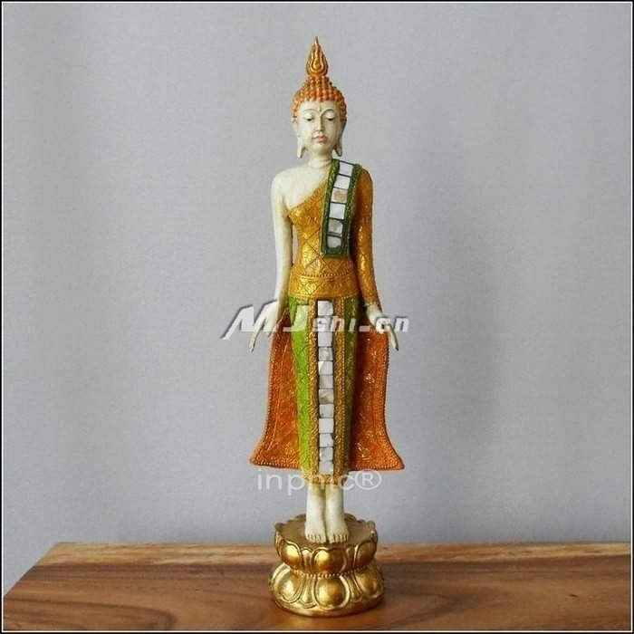 INPHIC-宗教 東南亞風格 佛像 泰國風情 家居飾品 樹脂擺飾 玄關傢俱 泰國站佛