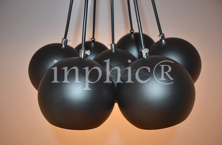 INPHIC-美式鄉村7頭飛行眼吊燈現代簡約風格餐廳燈書房酒復古吊燈具