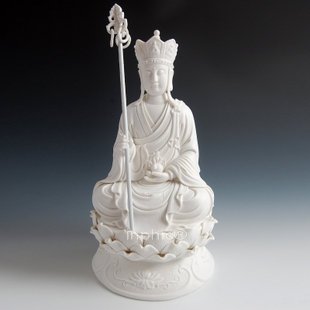 INPHIC-佛像 14吋全蓮地藏王菩薩瓷器用品佛像 陶瓷工藝品