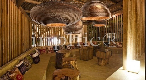 INPHIC-美式鄉村裸蛹吊燈復古餐廳吧臺臥室紙蜂窩吊燈書房咖啡廳 圓形小型