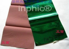 INPHIC-商用 營業 綠色燙皮革.木頭.塑膠類燙金紙 真皮 木材 PU PE 面燙金紙