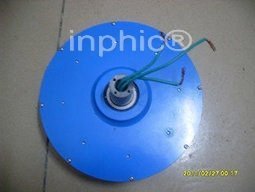 INPHIC-600W盤式無鐵心風力發電機 垂直軸風力發電機12v24v超低扭矩