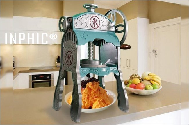 INPHIC-免插電日本鋁合金製商用手動刨冰機挫冰機製冰機
