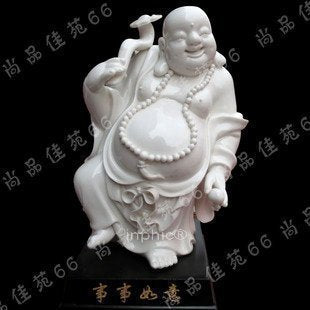 INPHIC-佛像 事事如意 陶瓷器彌勒佛像擺飾 大肚彌勒 現代裝飾工藝品擺飾