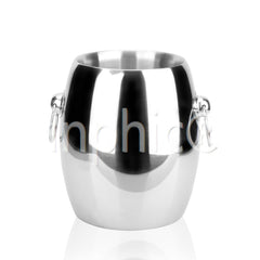 INPHIC-4.5L雙層加厚不鏽鋼香檳桶 高檔大容量冰桶 高端冰粒桶香檳盆酒具