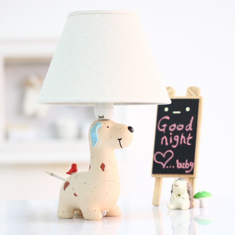 INPHIC-兒童房狗狗檯燈卡通臥室床頭檯燈 可愛實用生日禮品