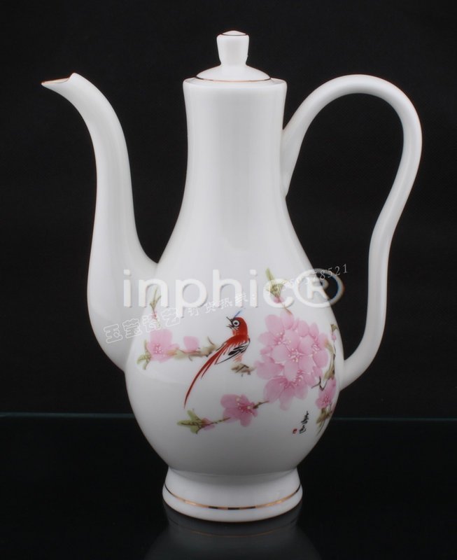 INPHIC-水點桃花酒壺白酒壺 家用酒具 分酒壺 精美  家居用品