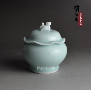 INPHIC-茶具 茶葉罐 茶葉專屬罐子 粉青 錫紙密封罐 零食罐