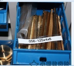 INPHIC-五金C齒條 小模數 0.5模數 125x4x6 黃銅材料定做加工