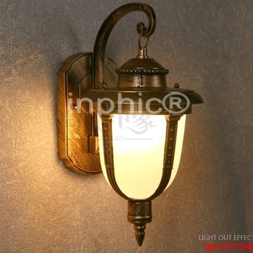 INPHIC-戶外燈別墅歐式壁燈釣魚燈防水陽台牆壁燈花園復古燈LED