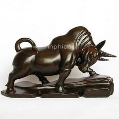 INPHIC-開運 越南紅木雕工藝品家居風水擺飾 招財鬥牛 生肖牛大款40