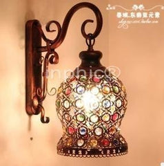 INPHIC-復古壁燈　燈床頭燈　波西米亞水晶壁燈