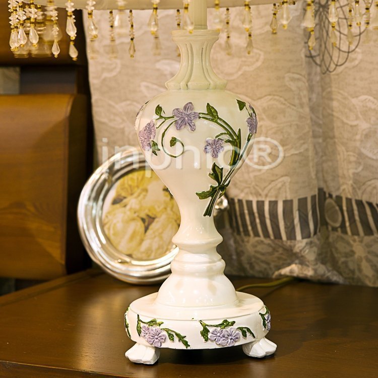 INPHIC-中式家居飾品 雅花田園 中式臺 燈床頭燈 田園檯燈S