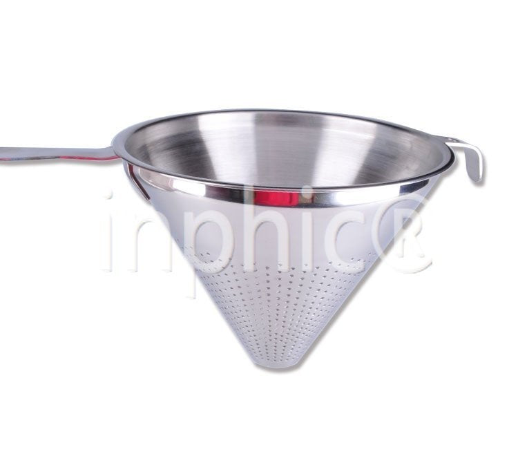 INPHIC-中款20cm不鏽鋼帶手柄漏斗 三角形罩厘 油漏酒漏 廚房工具