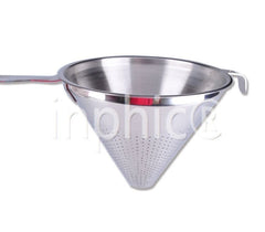 INPHIC-中款20cm不鏽鋼帶手柄漏斗 三角形罩厘 油漏酒漏 廚房工具