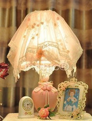 INPHIC-高級 布藝檯燈 臥室 床頭調光燈飾結婚禮物 夢露誘惑