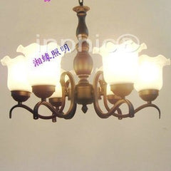 INPHIC-朝上燈 客廳燈 臥室燈現代時尚燈飾燈具 歐式照明 6頭 吊燈