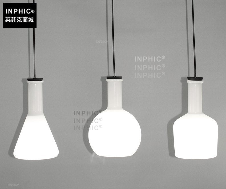 INPHIC-北歐美式餐廳吧臺 鄉村特色工業 化學實驗室魔法瓶子吊燈