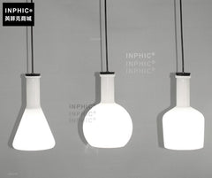 INPHIC-北歐美式餐廳吧臺 鄉村特色工業 化學實驗室魔法瓶子吊燈