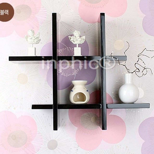 INPHIC-創意格子隔板置物架井字亮光漆電視牆裝飾架牆壁架擱板