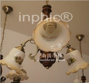 INPHIC-新款南國鄉村復古實木客廳餐廳現代簡約創意三頭吊燈
