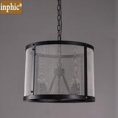 INPHIC-美式鐵藝吊燈創意裝飾吊燈臥室書房客廳餐廳酒吧臺服裝店咖啡廳燈 2頭