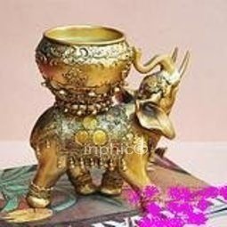 INPHIC-開運 生日 招財吉祥物工藝品家居裝飾擺設飾 樹脂 古大象擺件a