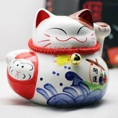 INPHIC-開運 大型招財貓 祝願貓 存錢罐 居家飾品 【招手款】