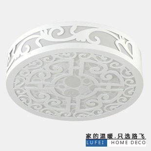 INPHIC-簡約田園木藝雕花吸頂燈具臥室客廳燈飾