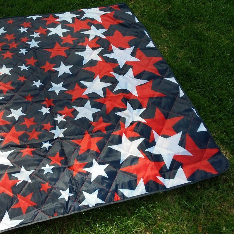 INPHIC-旅行出遊必備 出口美國復古小清新可折疊便攜超輕 防潮防水野餐墊