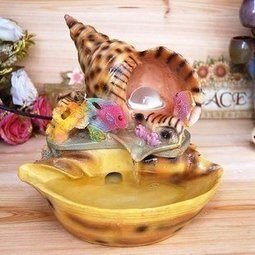 INPHIC-開運 田園家飾 噴泉流水 加濕器 可愛漂亮
