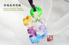 INPHIC-宗教 項鏈吊墜開光首飾琉璃水晶飾品富貴花開項鏈 [批發價10個起]