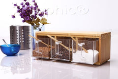 INPHIC-創意廚具食品級克亞力盒 澳特寶實木調味盒