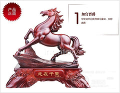 INPHIC-開運 開光樹脂生肖馬擺件千里馬到成功辦公室客廳家居招財風水裝飾擺設