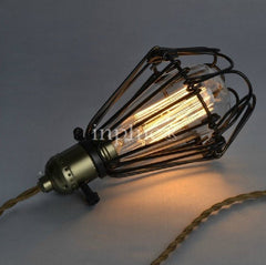 INPHIC-北歐義大利款 復古工業風 鄉村餐廳吧臺走廊 小鳥籠吊燈