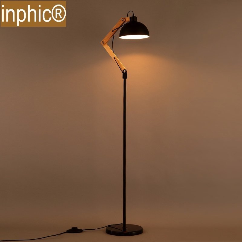 INPHIC-簡約落地燈客廳臥室書房個性裝飾創意北歐鐵藝落地燈