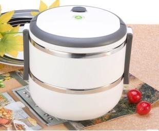 INPHIC-保溫飯盒雙層不鏽鋼保溫桶提手鍋餐盒密封便當盒