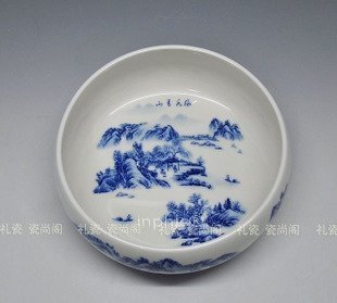 INPHIC-景德鎮陶瓷器 烏龜缸 金魚缸 水仙盆 小魚缸 家居飾品擺飾 青花